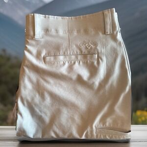 Callaway Golf Shorts Mens Size: 38" Gray Flat Front Inseam: 9" Sport Active EUC